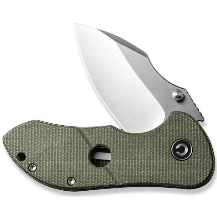 Ніж складаний Civivi Gordo, (6.4 см) D2 / Micarta оливковий (C22018C-2)