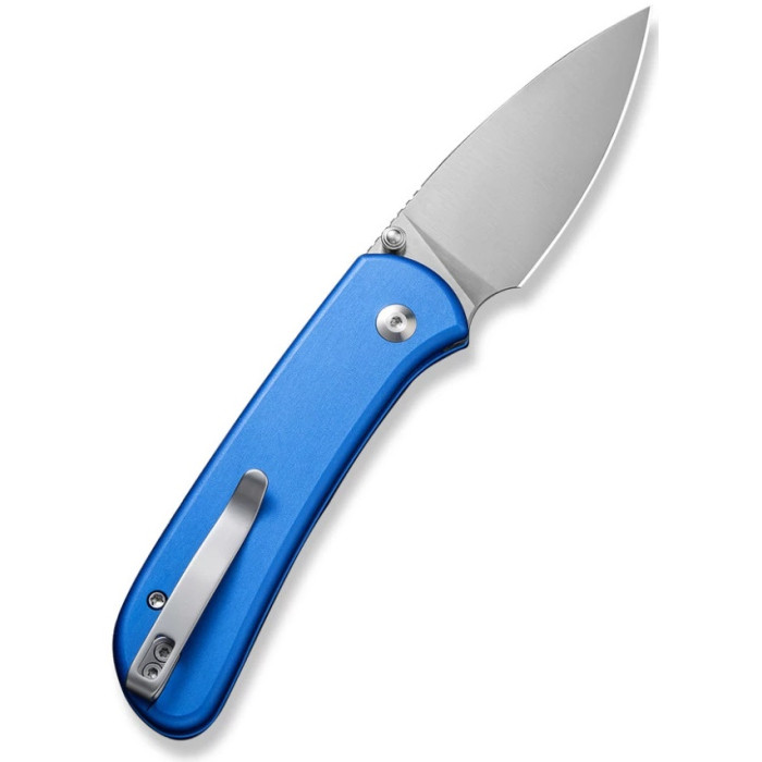 Ніж складаний Civivi Qubit, (7.6 см) 14C28N / Aluminum синій (C22030E-3)