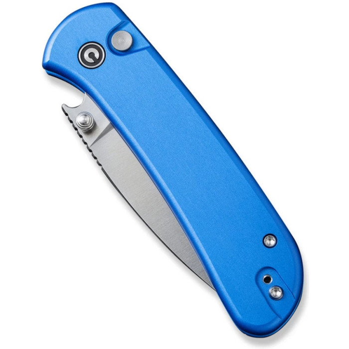 Ніж складаний Civivi Qubit, (7.6 см) 14C28N / Aluminum синій (C22030E-3)