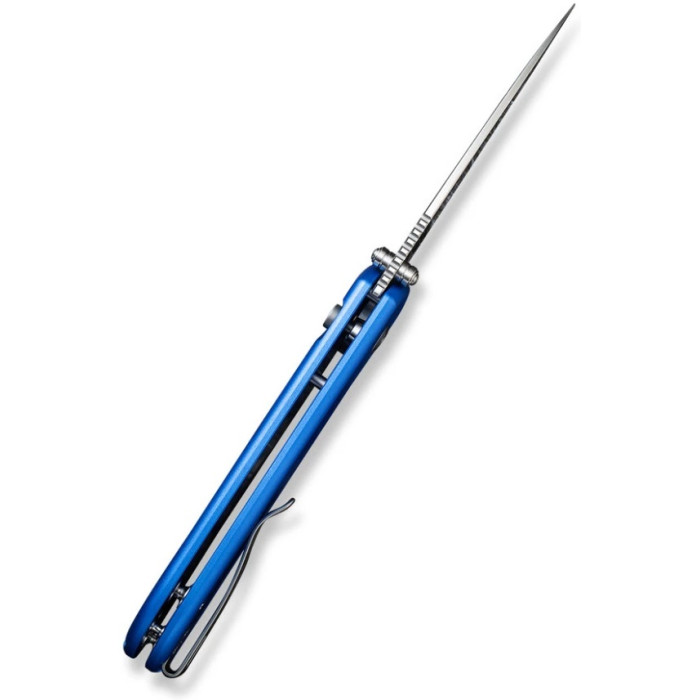 Ніж складаний Civivi Qubit, (7.6 см) 14C28N / Aluminum синій (C22030E-3)