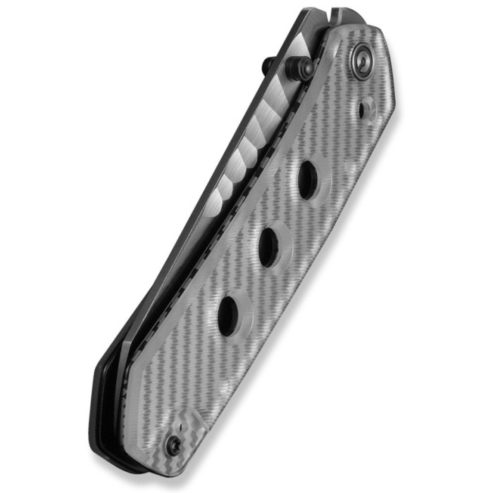 Нож складной Civivi Vision FG, (9 см) Nitro-V / Lexan прозрачный (C22036-8)