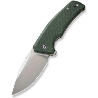 Ніж складаний Civivi Regulatron, (7.6 см) Nitro-V / Micarta темно-зелений (C23006-2)