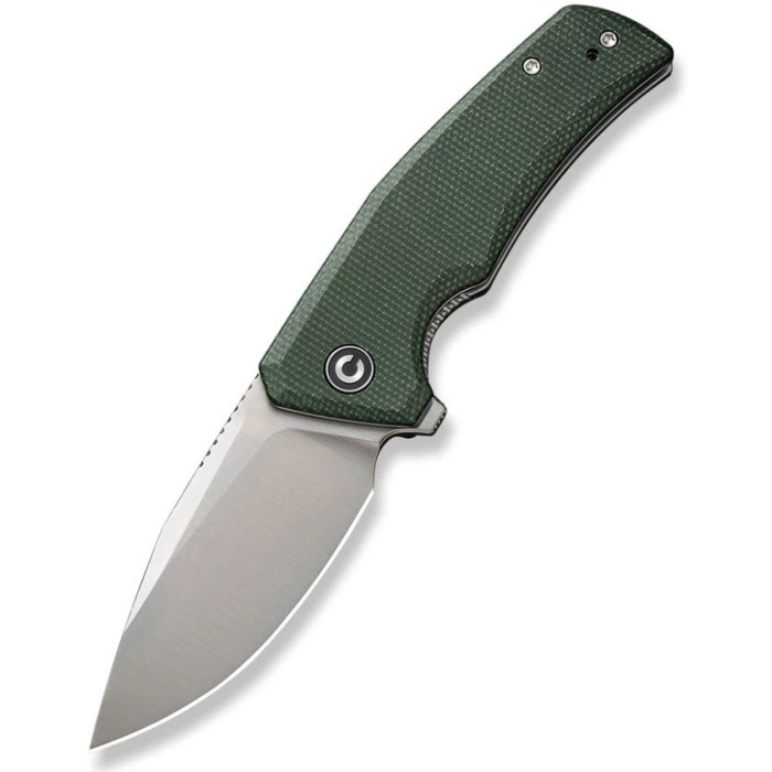 Ніж складаний Civivi Regulatron, (7.6 см) Nitro-V / Micarta темно-зелений (C23006-2)