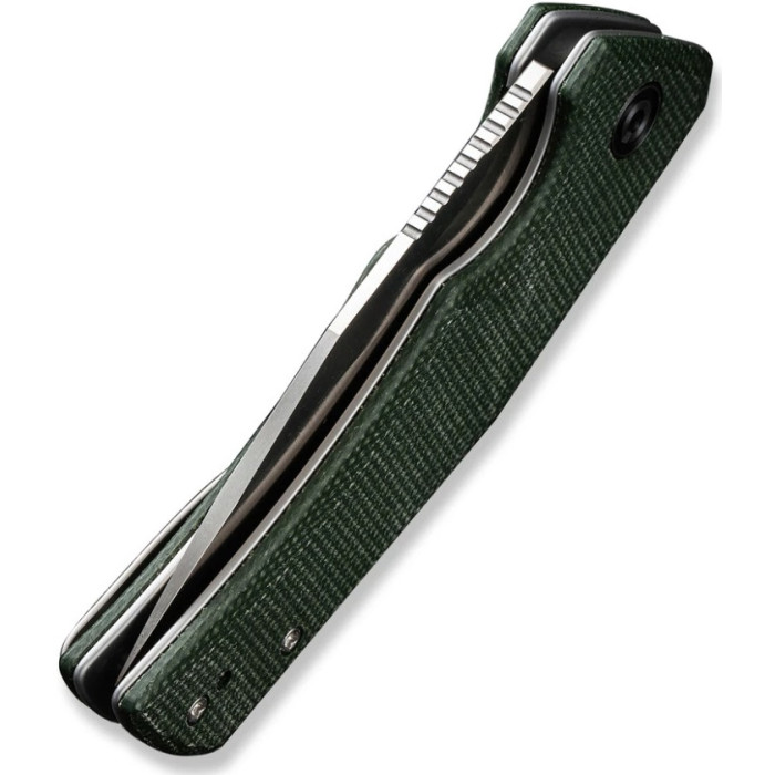 Ніж складаний Civivi Regulatron, (7.6 см) Nitro-V / Micarta темно-зелений (C23006-2)