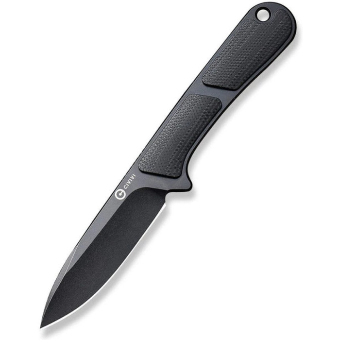 Ніж Civivi Mini Elementum, (5.7 см) Nitro-V / G10 чорний (C23010-1)