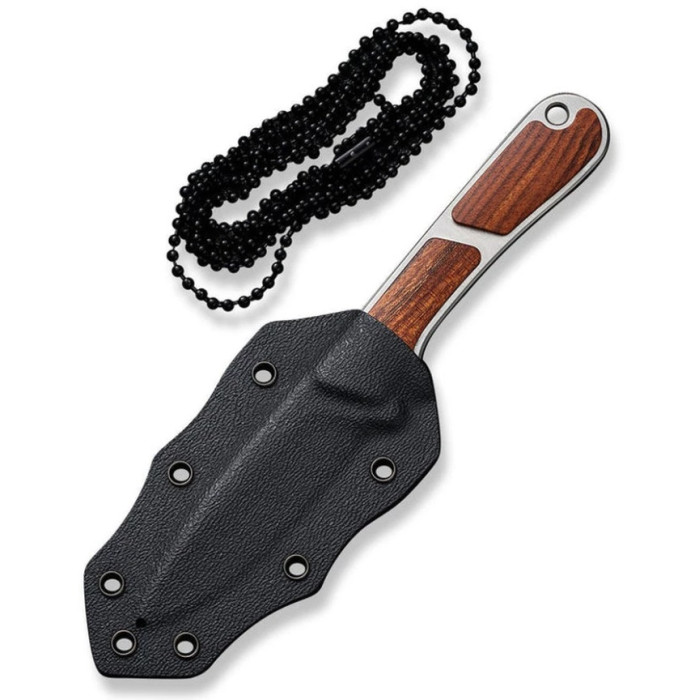 Ніж Civivi Mini Elementum, (5.7 см) Nitro-V / Guibourtia Wood (C23010-4)