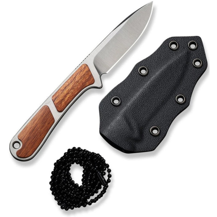 Ніж Civivi Mini Elementum, (5.7 см) Nitro-V / Guibourtia Wood (C23010-4)