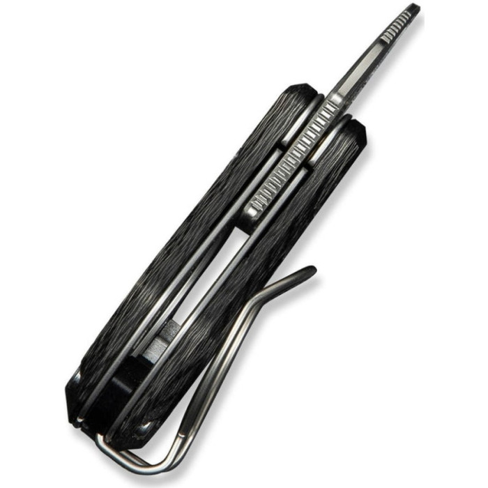 Ніж складаний Civivi Pyrus, (1.6 см) 14C28N / Carbon Fiber темно-сірий (C23038-3)