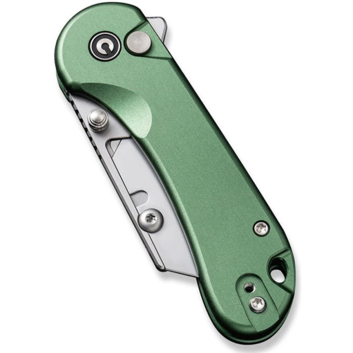 Нож складной Civivi Elementum Utility, (5.8 см) 6Cr13 / Aluminum зеленый (C23039B-3)
