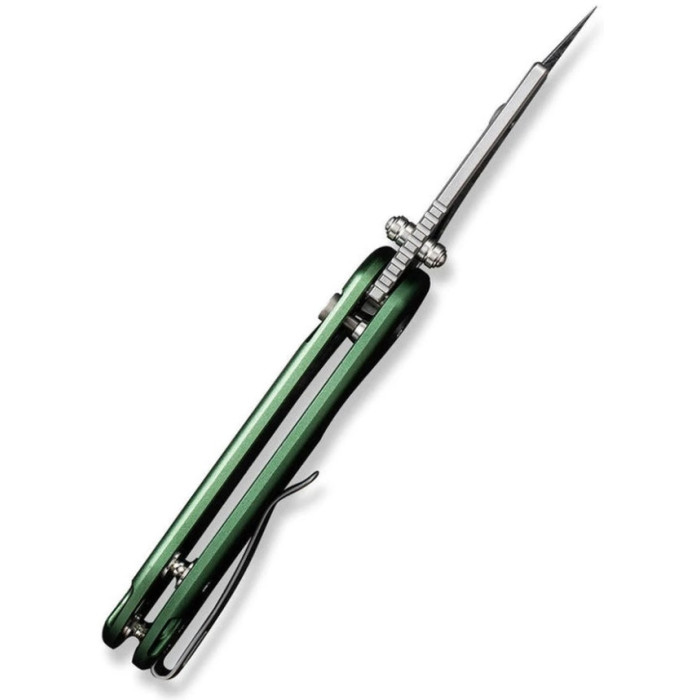 Нож складной Civivi Elementum Utility, (5.8 см) 6Cr13 / Aluminum зеленый (C23039B-3)