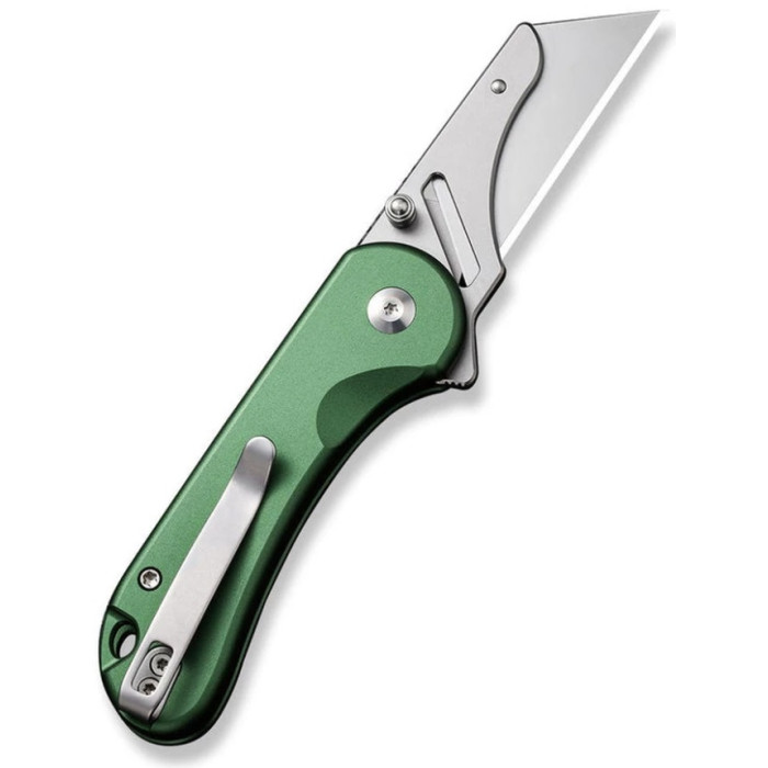 Нож складной Civivi Elementum Utility, (5.8 см) 6Cr13 / Aluminum зеленый (C23039B-3)