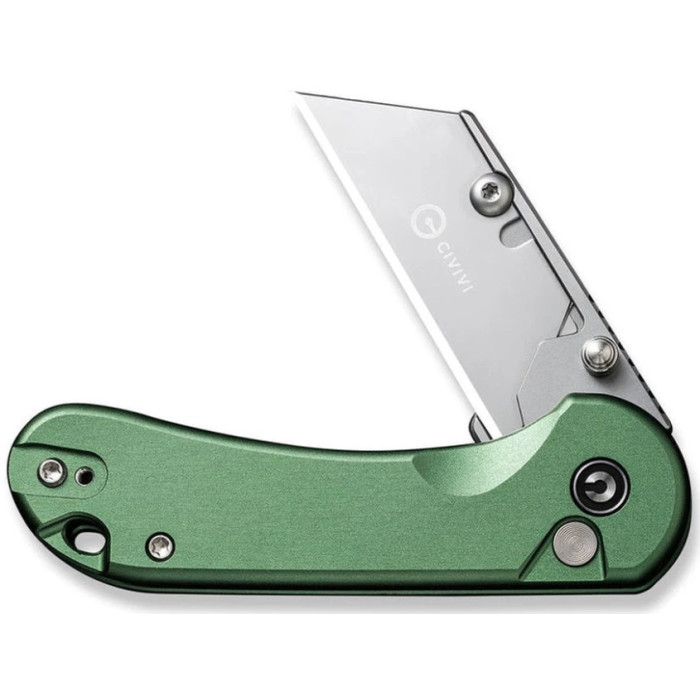 Нож складной Civivi Elementum Utility, (5.8 см) 6Cr13 / Aluminum зеленый (C23039B-3)