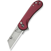 Ніж складаний Civivi Elementum Utility, (5.8 см) 6Cr13 / Aluminum червоний (C23039B-5)