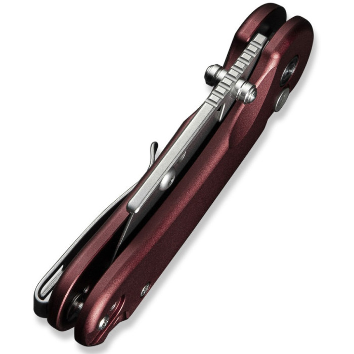 Ніж складаний Civivi Elementum Utility, (5.8 см) 6Cr13 / Aluminum червоний (C23039B-5)