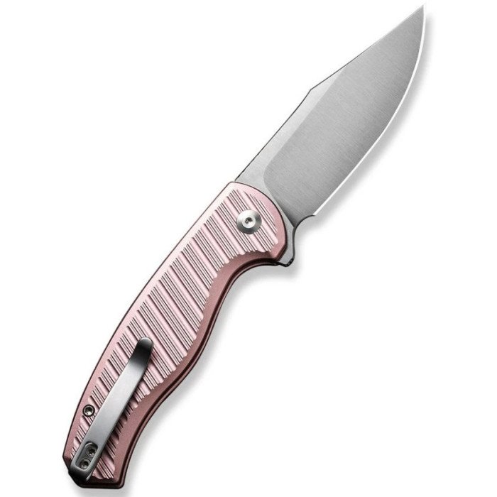Ніж складаний Civivi Stormhowl, (8.4 см) Nitro-V / Aluminum рожевий (C23040B-3)