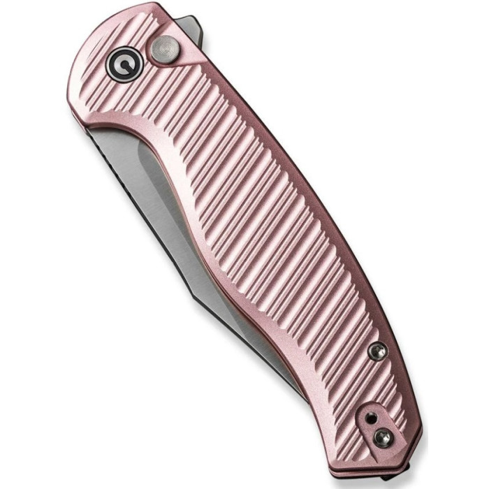Ніж складаний Civivi Stormhowl, (8.4 см) Nitro-V / Aluminum рожевий (C23040B-3)