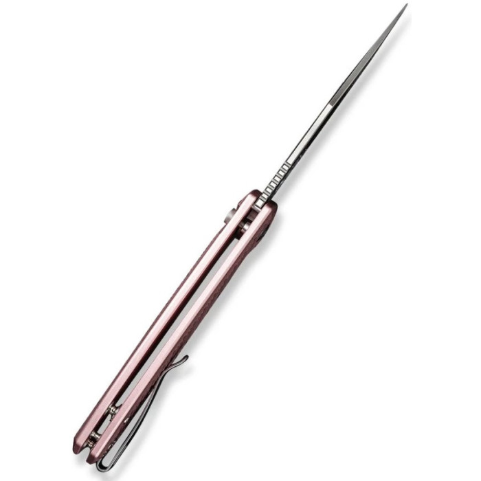 Ніж складаний Civivi Stormhowl, (8.4 см) Nitro-V / Aluminum рожевий (C23040B-3)