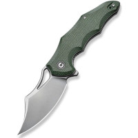 Нож складной Civivi Chiro, (7.9 см) 14C28N / Micarta темно-зеленый (C23046-2)