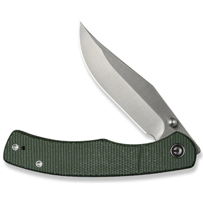 Нож складной Civivi Clingman, (7.6 см) Nitro-V / Micarta темно-зеленый (C23065-4)