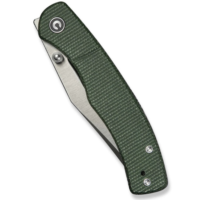 Нож складной Civivi Clingman, (7.6 см) Nitro-V / Micarta темно-зеленый (C23065-4)