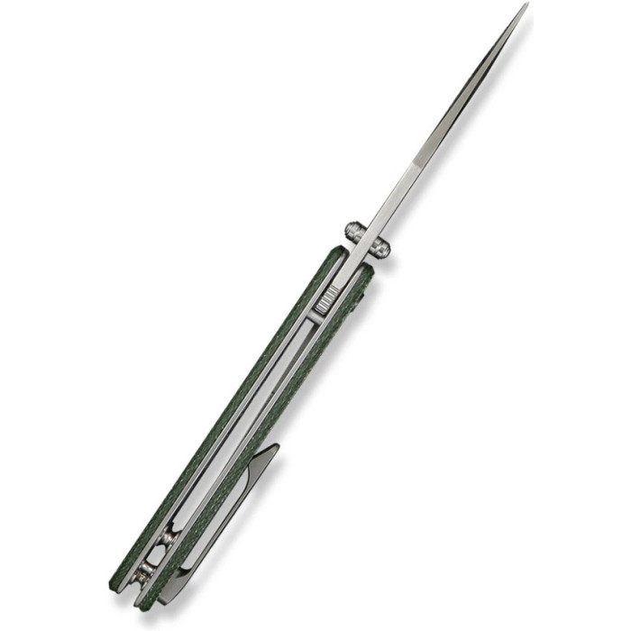 Нож складной Civivi Clingman, (7.6 см) Nitro-V / Micarta темно-зеленый (C23065-4)