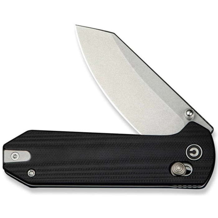 Нож складной Civivi Yonder, (7.3 см) 14C28N / G10 черный (C23073-1)