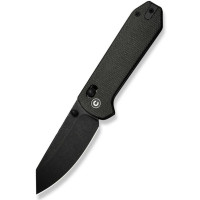 Ніж складаний Civivi Yonder, (7.3 см) 14C28N / Micarta темно-сірий (C23073B-1)