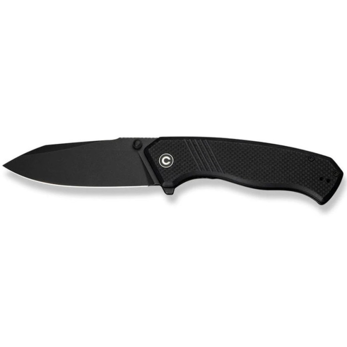 Ніж складаний Civivi Placoid, (9.3 см) 14C28N / G10 чорний (C23079-1)