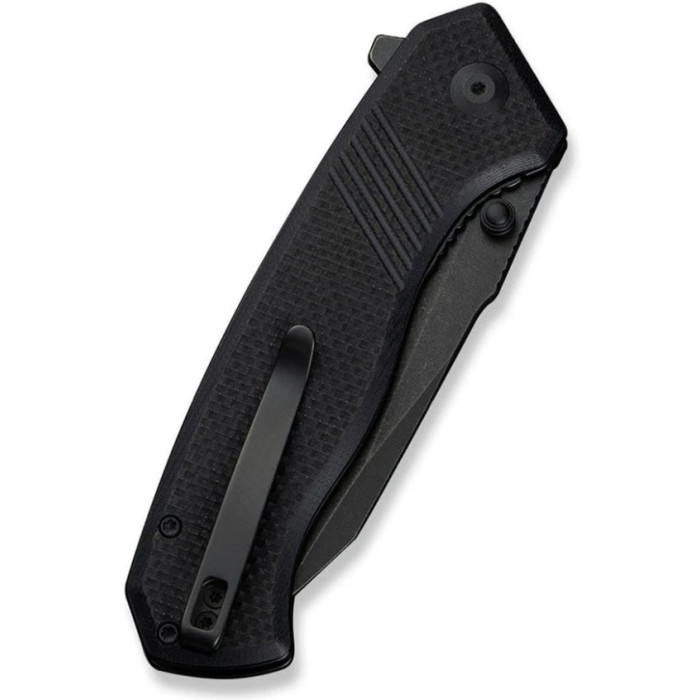 Ніж складаний Civivi Placoid, (9.3 см) 14C28N / G10 чорний (C23079-1)