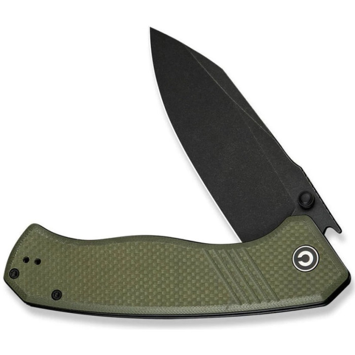 Ніж складаний Civivi Placoid, (9.3 см) 14C28N / G10 темно-зелений (C23079-3)