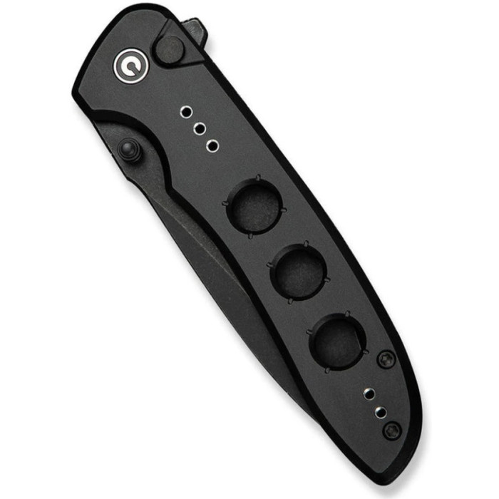 Ніж складаний Civivi Hyperpulse, (8.9 см) 14C28N / Aluminum чорний (C23087A-1)