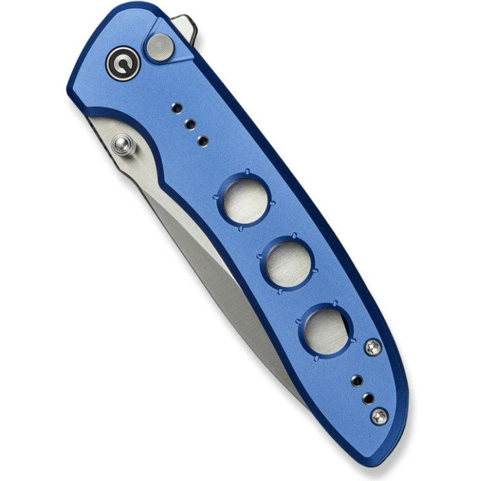 Ніж складаний Civivi Hyperpulse, (8.9 см) 14C28N / Aluminum синій (C23087A-2)