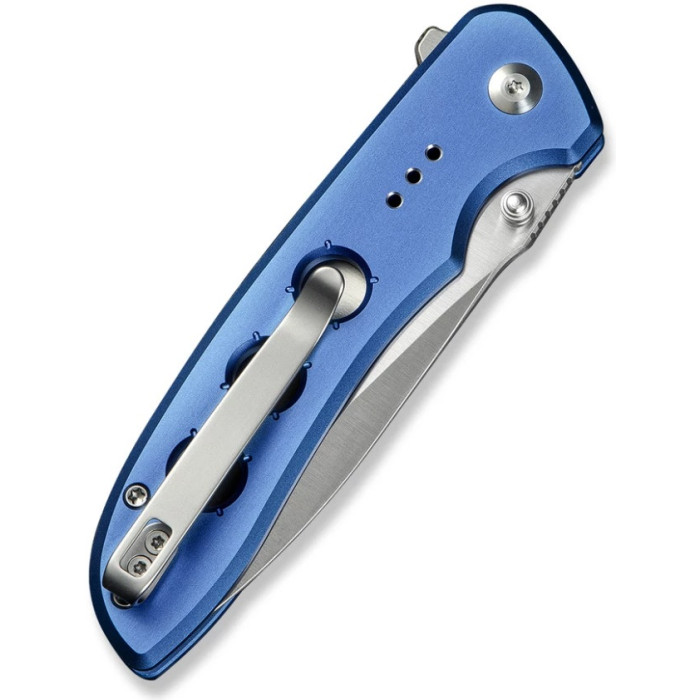 Ніж складаний Civivi Hyperpulse, (8.9 см) 14C28N / Aluminum синій (C23087A-2)