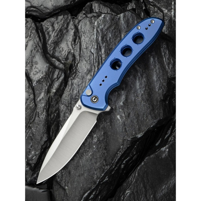 Ніж складаний Civivi Hyperpulse, (8.9 см) 14C28N / Aluminum синій (C23087A-2)