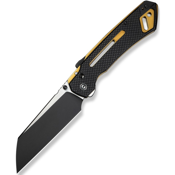 Ніж складаний Civivi Buster FG, (10.7 см) Nitro-V / G10 чорно-золотий (C24052-1)