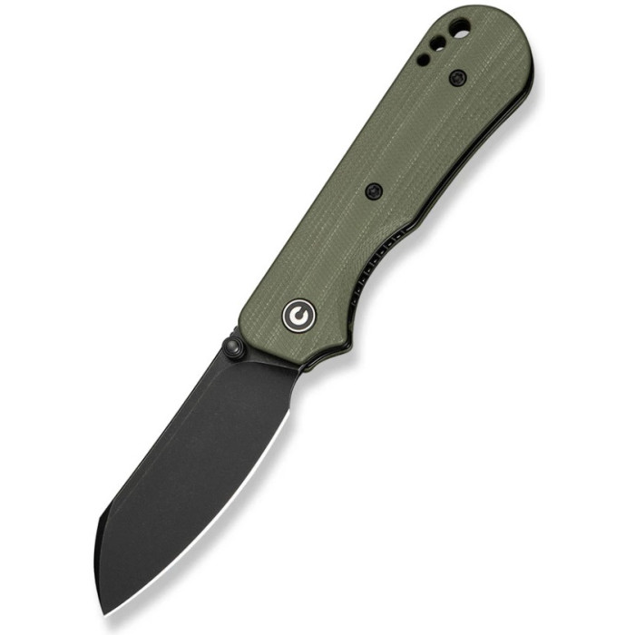 Ніж складаний Civivi Crabby, (6.9 см) 14C28N / G10 темно-зелений (C24055-1)
