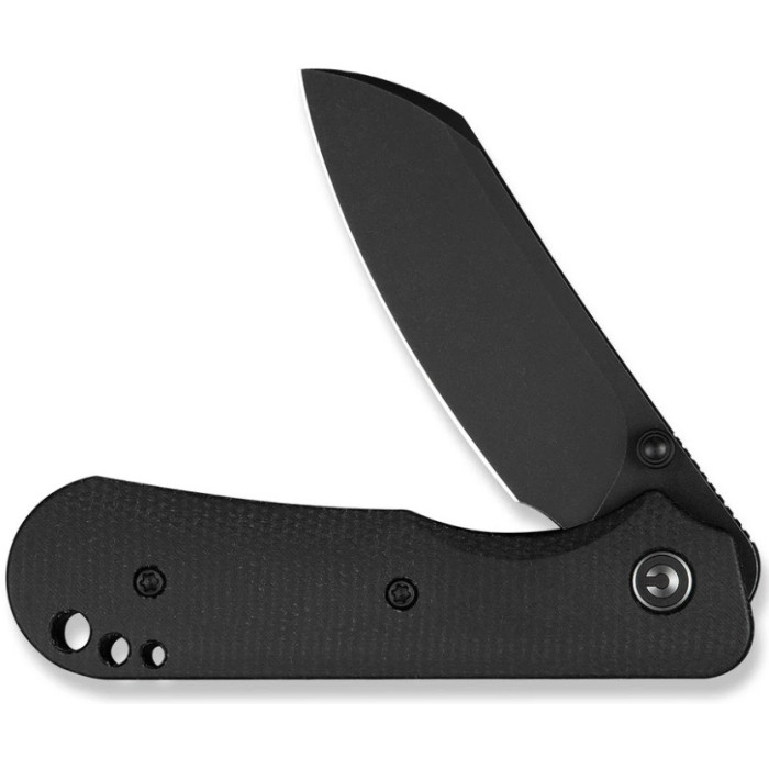 Ніж складаний Civivi Crabby, (6.9 см) 14C28N / Micarta чорний (C24055-3)