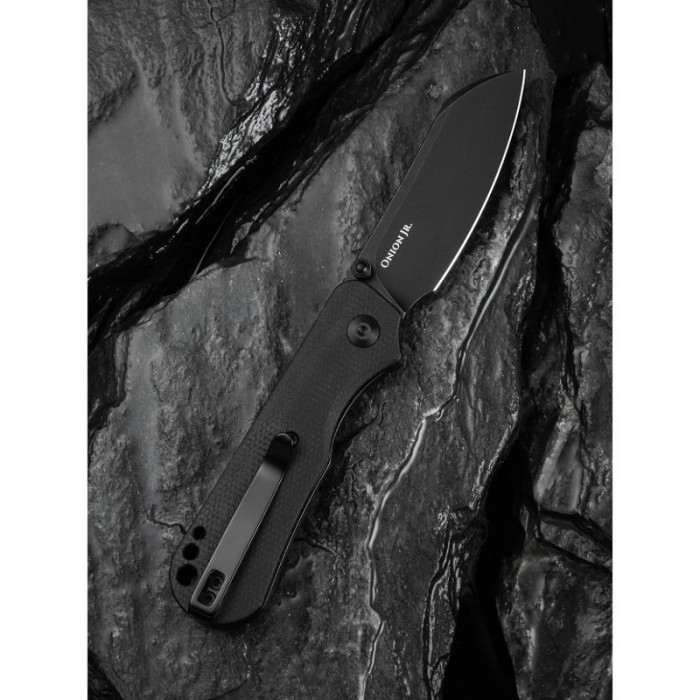 Ніж складаний Civivi Crabby, (6.9 см) 14C28N / Micarta чорний (C24055-3)
