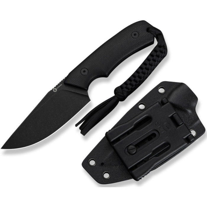 Ніж Civivi Gander, (9.2 см) 14C28N / Micarta чорний (C24058B-2)