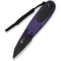 Нож складной Civivi Purr, (4.65 см) Nitro-V / G10 фиолетовый/черный (C25054-3)