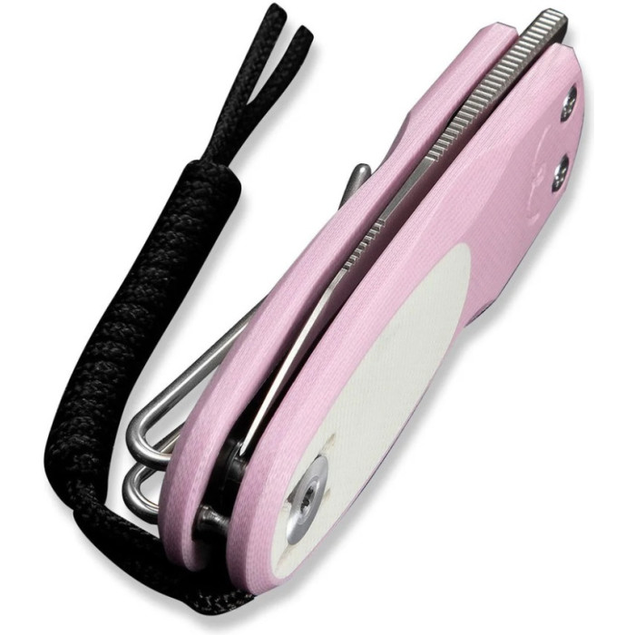 Нож складной Civivi Purr, (4.65 см) Nitro-V / G10 розовый/белый (C25054-4)