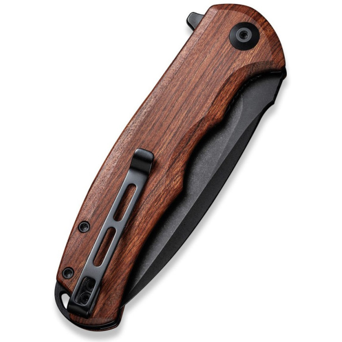 Ніж складаний Civivi Praxis, (9.5 см) 9Cr18MoV / Cuibourtia Wood (C803H)