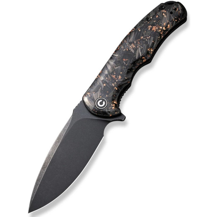 Ніж складаний Civivi Praxis, (9.5 см) 9Cr18MoV / Carbon Fiber & Resin (C803I)
