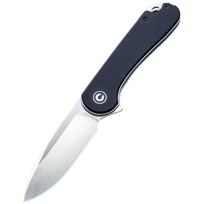 Нож складной Civivi Elementum, (7.5 см) D2 / G10 черный (C907A)