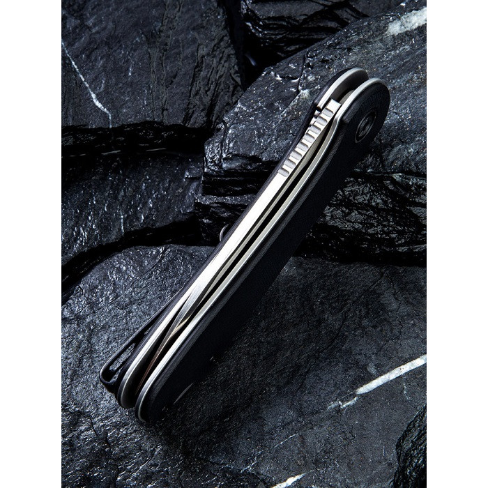 Нож складной Civivi Elementum, (7.5 см) D2 / G10 черный (C907A)