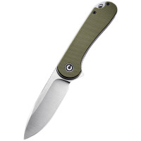 Нож складной Civivi Elementum, (7.5 см) D2 / G10 оливковый (C907E)