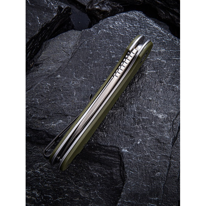 Ніж складаний Civivi Elementum, (7.5 см) D2 / G10 оливковий (C907E)