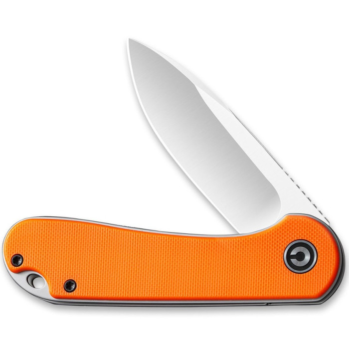 Ніж складаний Civivi Elementum, (7.5 см) D2 / G10 помаранчевий  (C907R)
