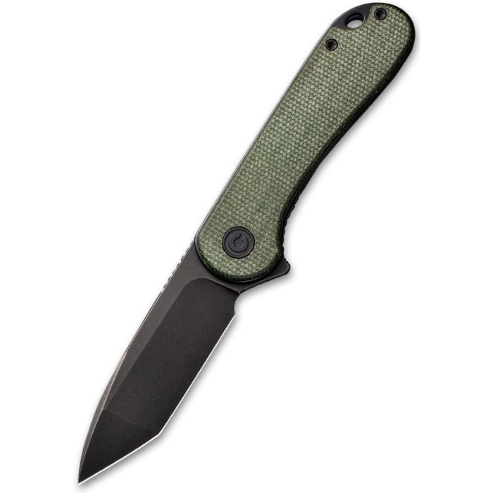 Нож складной Civivi Elementum, (7.5 см) D2 / Micarta зеленый (C907T-E)