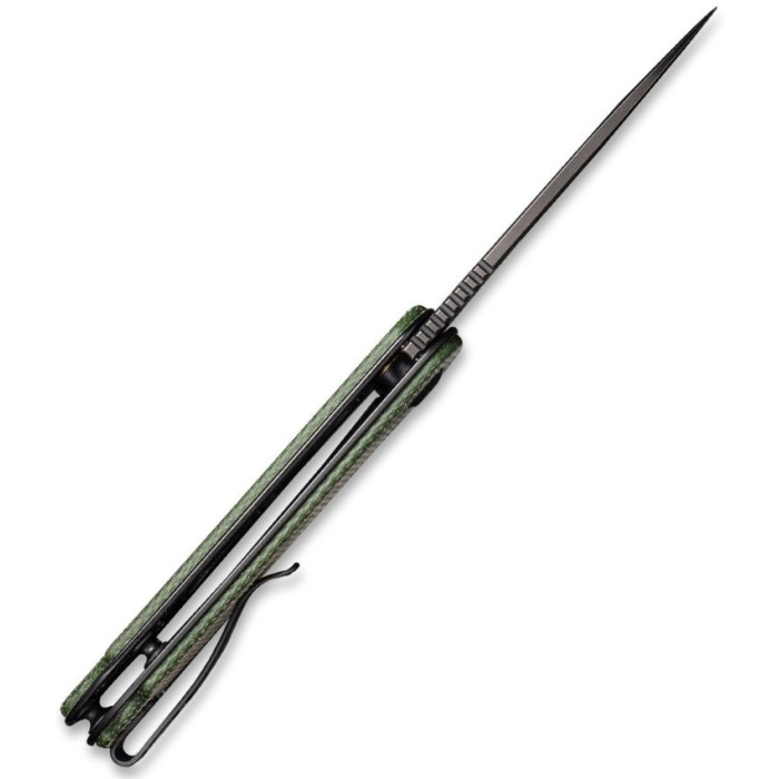 Нож складной Civivi Elementum, (7.5 см) D2 / Micarta зеленый (C907T-E)